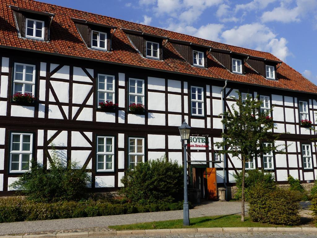 Hotel Zum Brauhaus Quedlinburg Exteriör bild