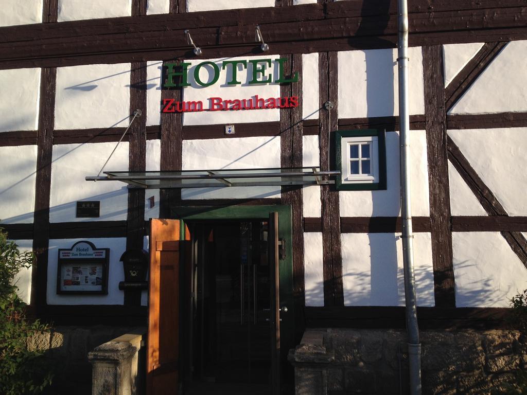 Hotel Zum Brauhaus Quedlinburg Exteriör bild