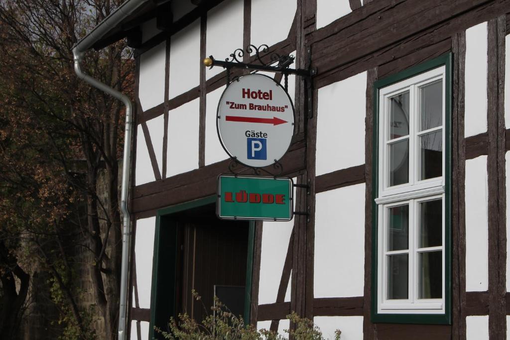 Hotel Zum Brauhaus Quedlinburg Exteriör bild