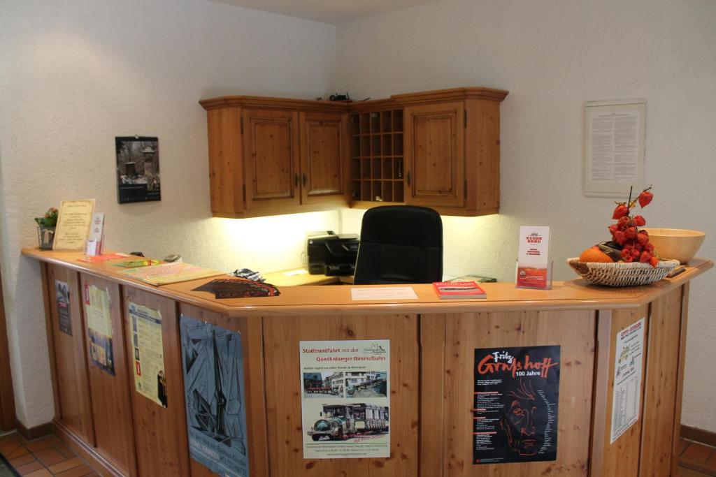Hotel Zum Brauhaus Quedlinburg Exteriör bild