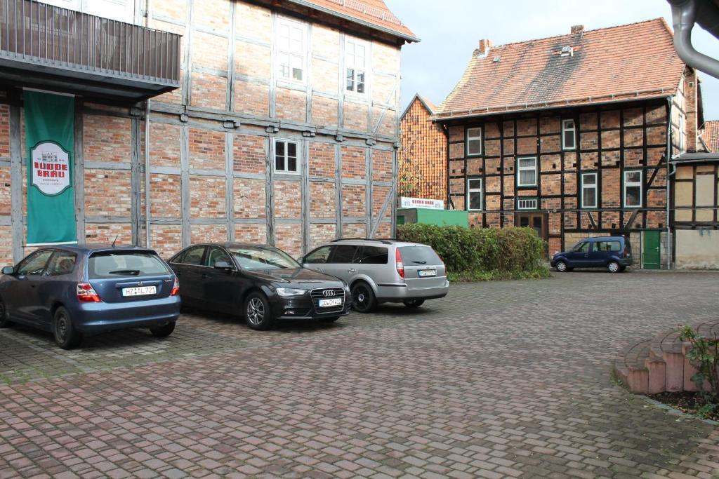 Hotel Zum Brauhaus Quedlinburg Exteriör bild