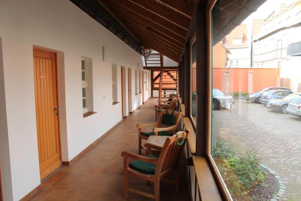 Hotel Zum Brauhaus Quedlinburg Exteriör bild