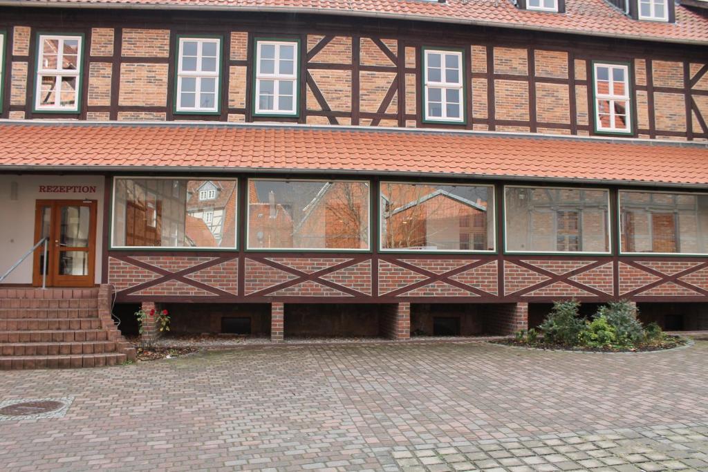 Hotel Zum Brauhaus Quedlinburg Exteriör bild