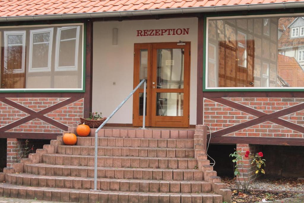 Hotel Zum Brauhaus Quedlinburg Exteriör bild