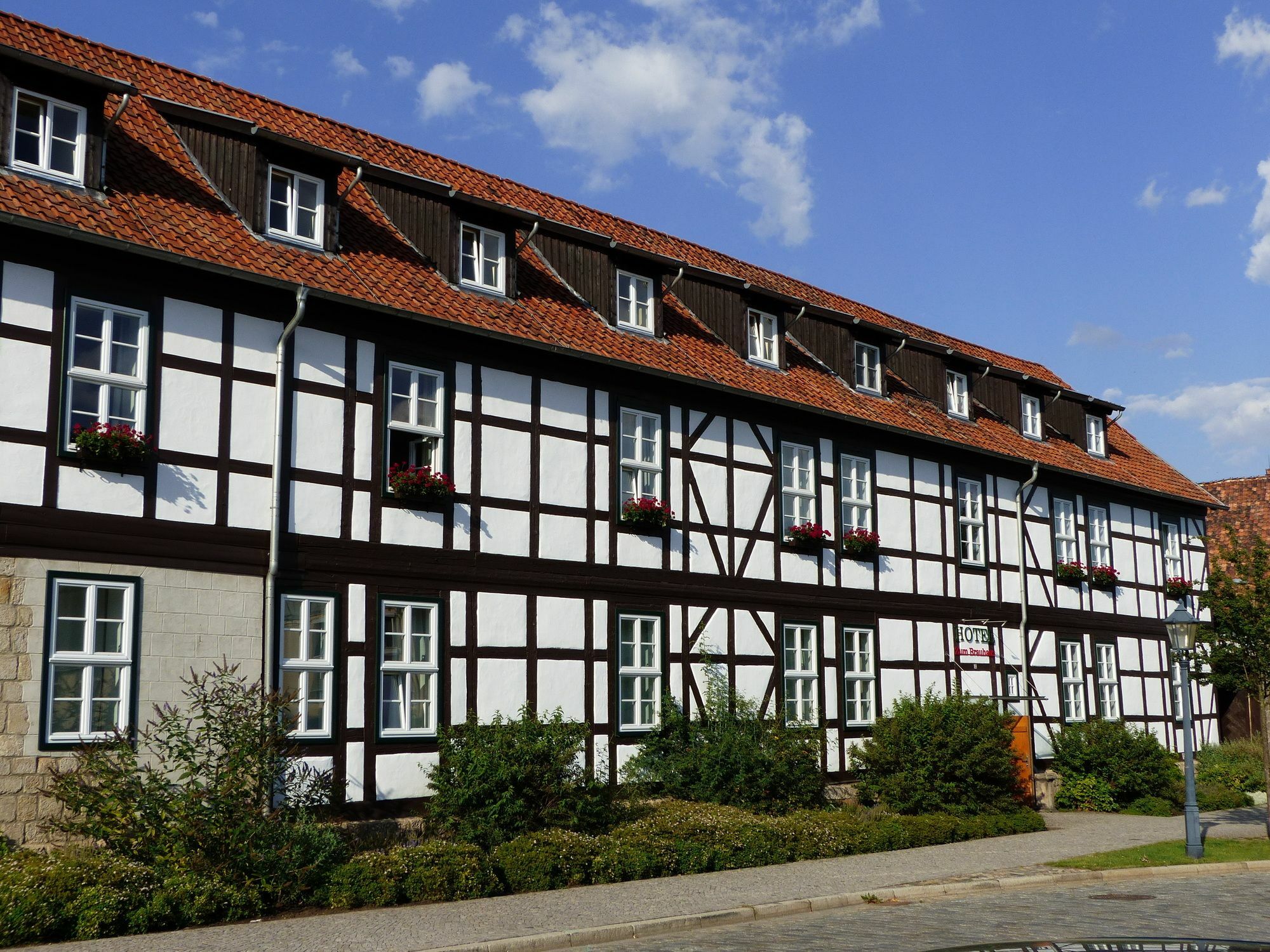 Hotel Zum Brauhaus Quedlinburg Exteriör bild