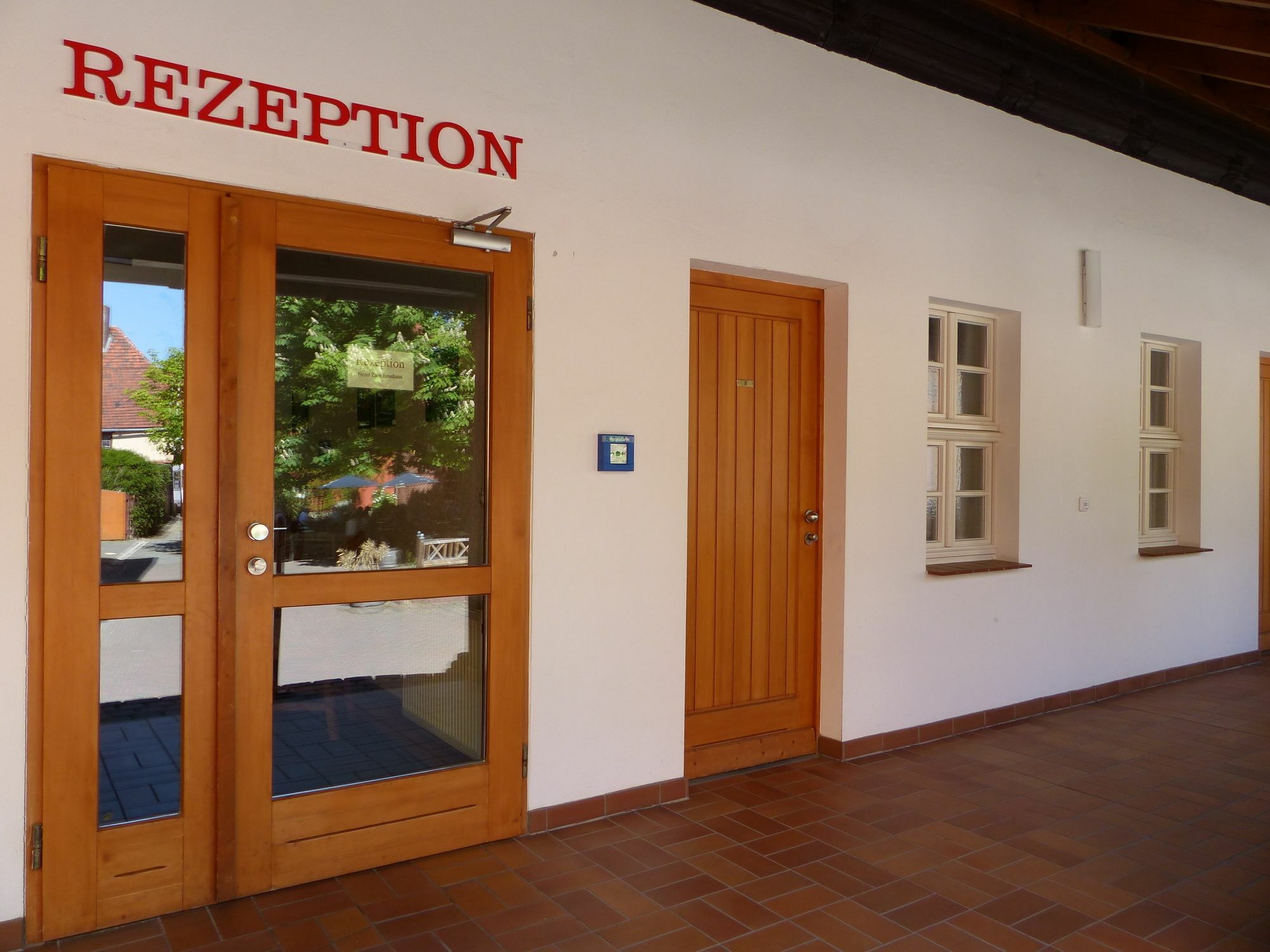 Hotel Zum Brauhaus Quedlinburg Exteriör bild