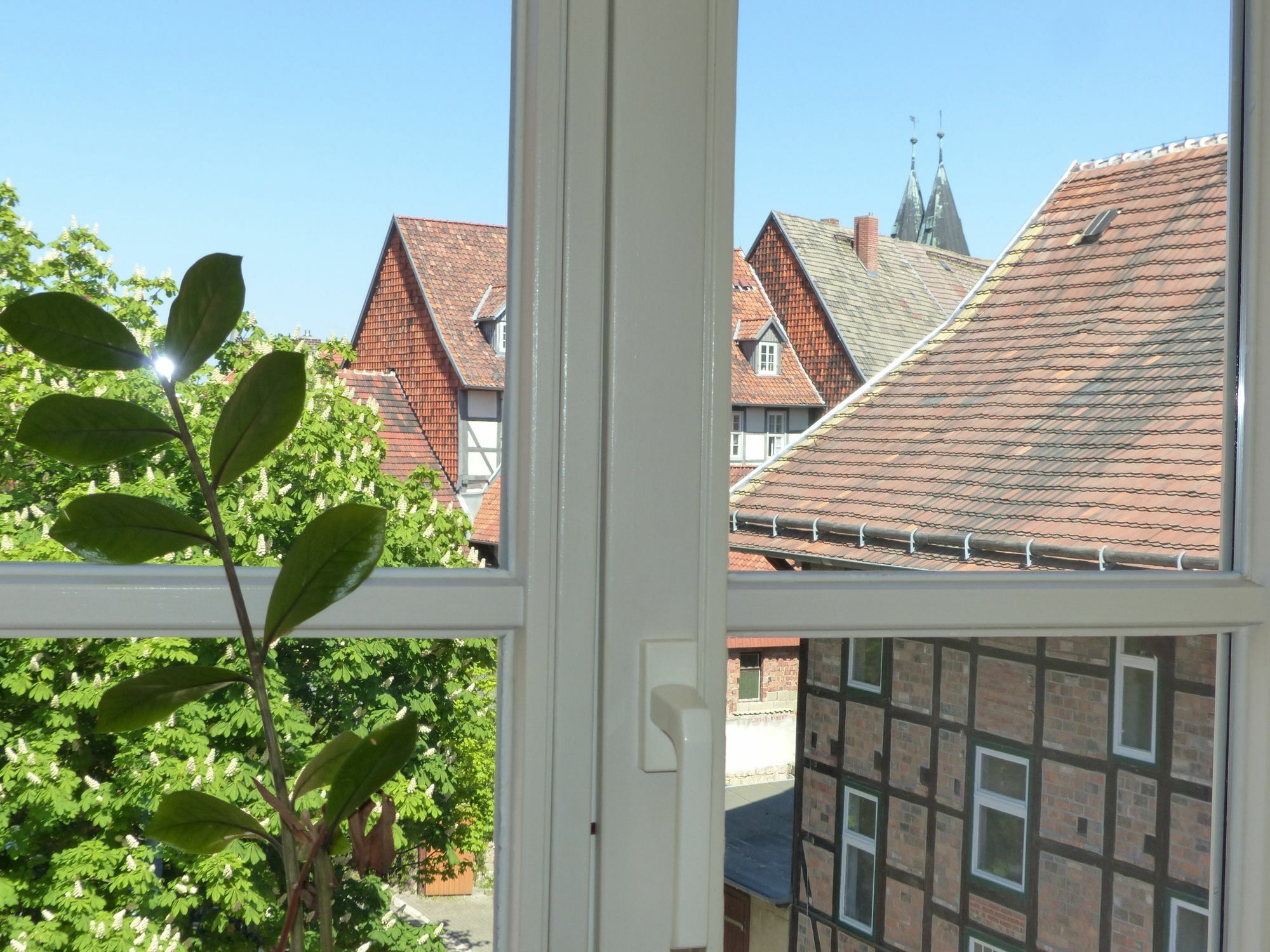 Hotel Zum Brauhaus Quedlinburg Exteriör bild